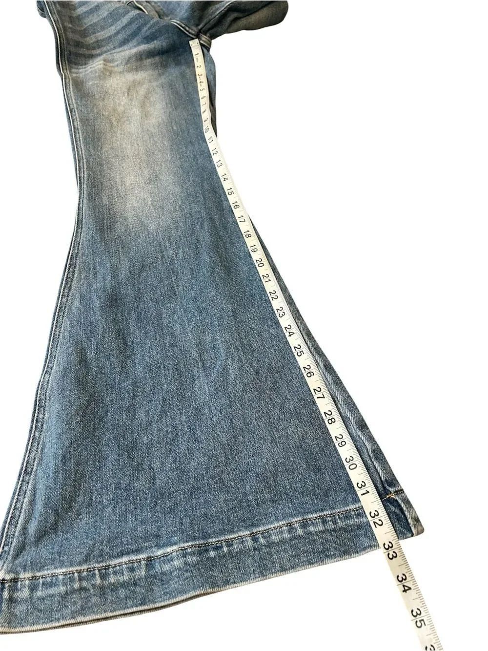 Kancan ultra high rise super flare jeans size 28 - Picture 6 of 6